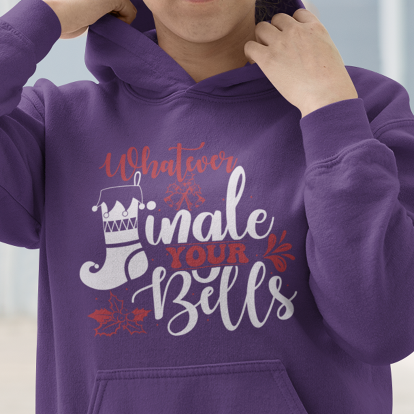 Whatever Jingles Your Bells | Funny Christmas | Unisex Hoodie